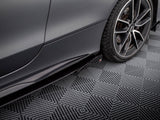 Side Flaps compatible with Mercedes-AMG C43 Coupe / Cabrio C205 Facelift / A205 Facelift