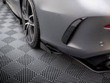 Rear Side Flaps compatible with Mercedes-AMG C43 Coupe / Cabrio C205 Facelift / A205 Facelift