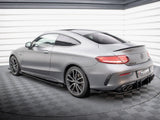 Rear Side Flaps compatible with Mercedes-AMG C43 Coupe / Cabrio C205 Facelift / A205 Facelift