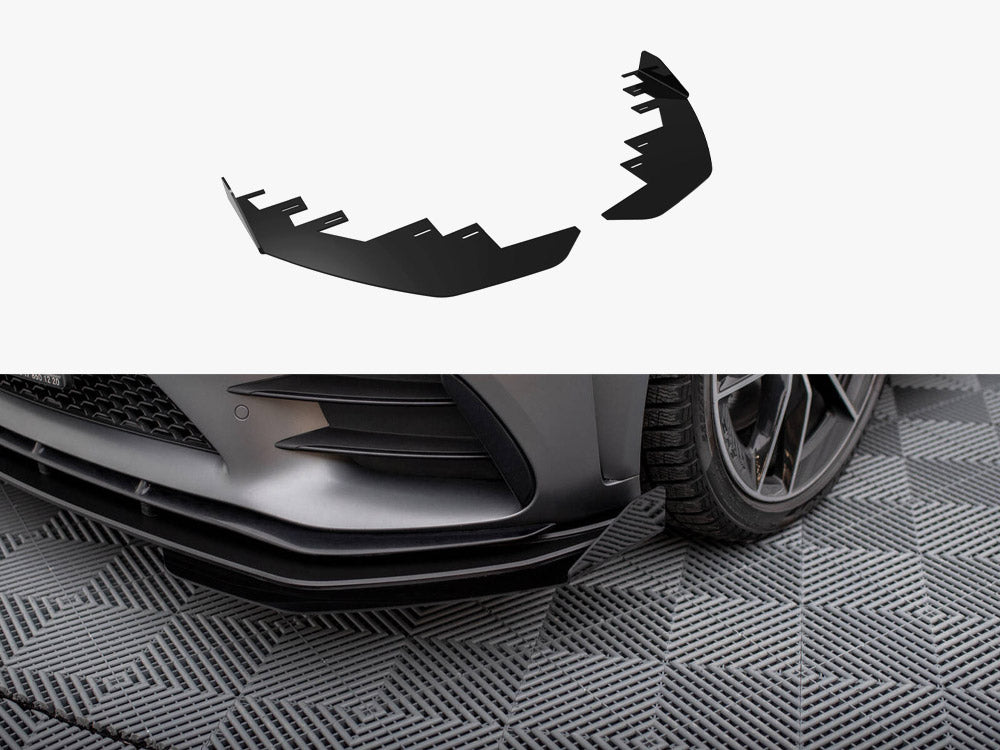 Front Flaps compatible with Mercedes-AMG C43 Coupe / Cabrio C205 Facelift / A205 Facelift