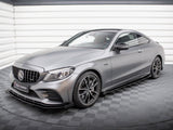 Front Flaps compatible with Mercedes-AMG C43 Coupe / Cabrio C205 Facelift / A205 Facelift