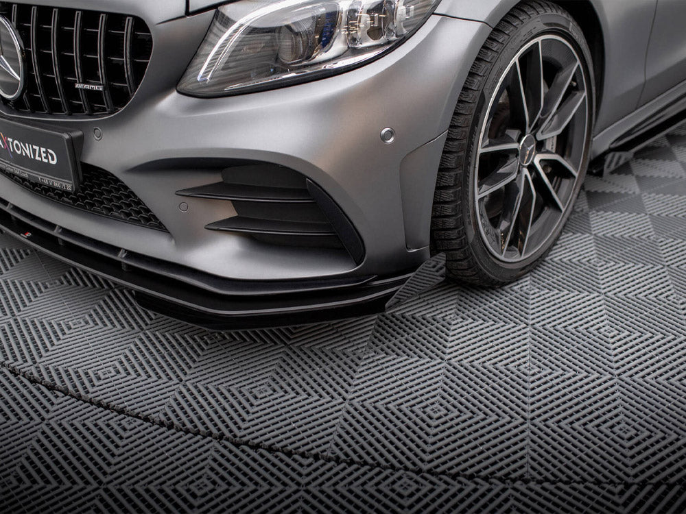 Front Flaps compatible with Mercedes-AMG C43 Coupe / Cabrio C205 Facelift / A205 Facelift