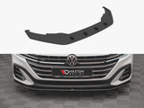 Street PRO Front Splitter compatible with Volkswagen Arteon Sedan / Shooting Brake R-Line Mk1 Facelift