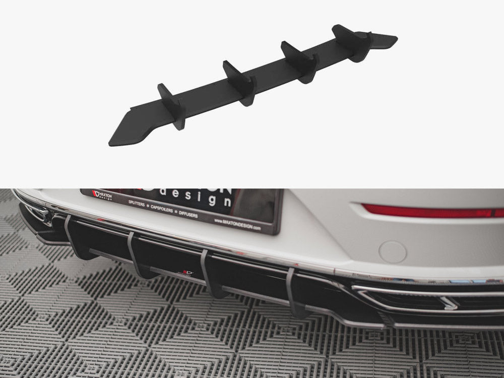 Street PRO Rear Diffuser compatible with Volkswagen Arteon Sedan / Shooting Brake R-Line Mk1 Facelift