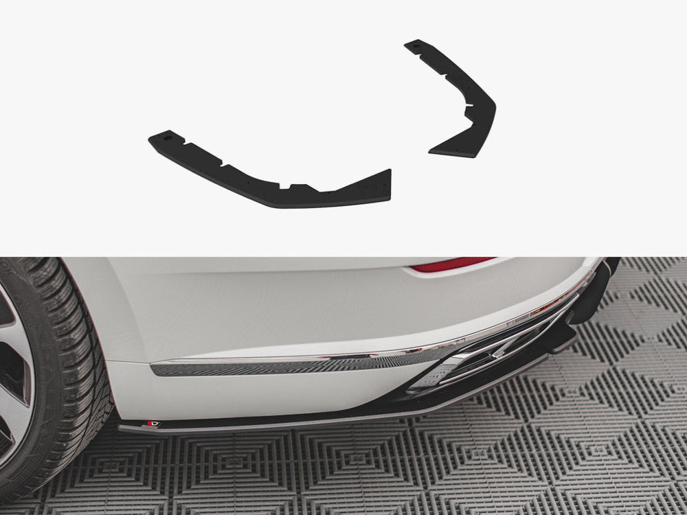 Street PRO Rear Side Splitters compatible with Volkswagen Arteon Sedan / Shooting Brake R-Line Mk1 Facelift