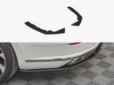 Street PRO Rear Side Splitters compatible with Volkswagen Arteon Sedan / Shooting Brake R-Line Mk1 Facelift