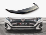 Front Splitter V.3 compatible with Volkswagen Arteon R-Line Sedan / Shooting Brake Mk1 Facelift