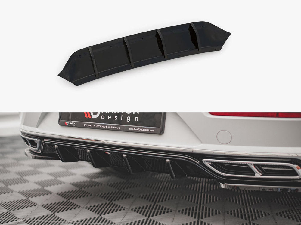 Rear Valance compatible with Volkswagen Arteon R-Line Sedan / Shooting Brake Mk1 Facelift