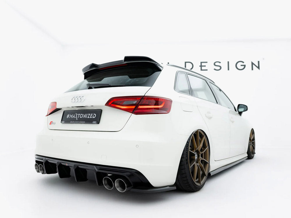 Rear Valance compatible with Audi S3 Sportback 8V