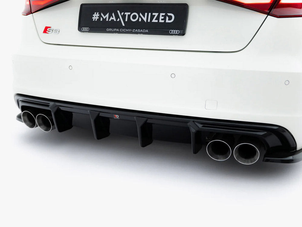 Rear Valance compatible with Audi S3 Sportback 8V