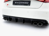 Rear Valance compatible with Audi S3 Sportback 8V