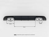 Rear Valance compatible with Audi S3 Sportback 8V