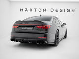 Rear Side Splitters V.2 compatible with Audi S8 D5