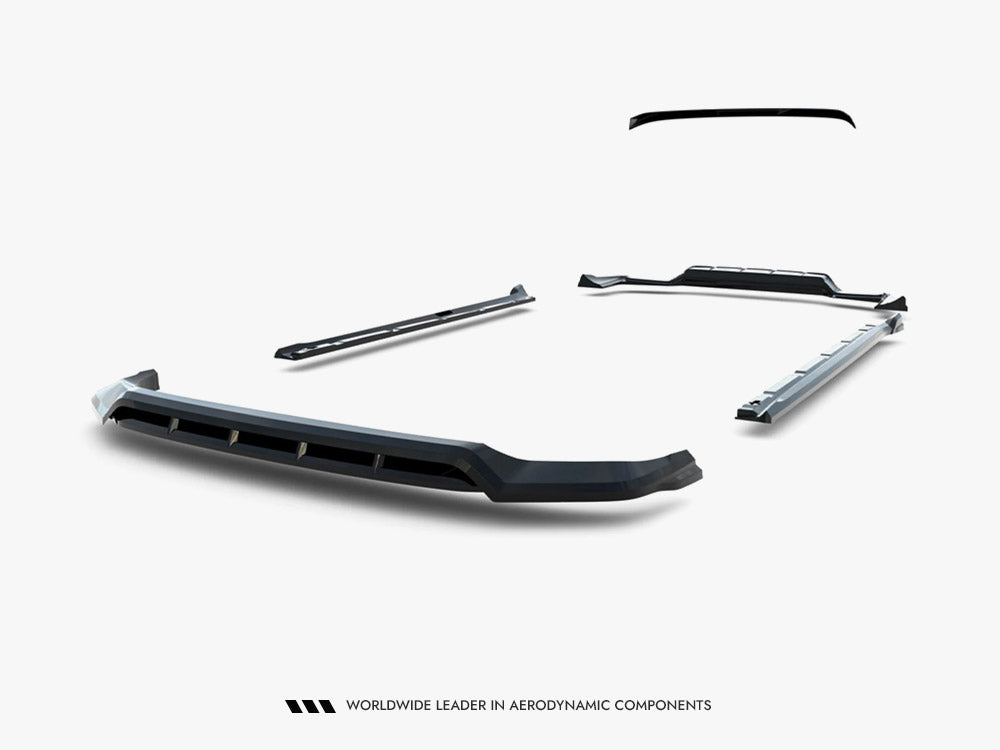 Full Body Kit compatible with Porsche Cayenne SUV Mk3 Facelift