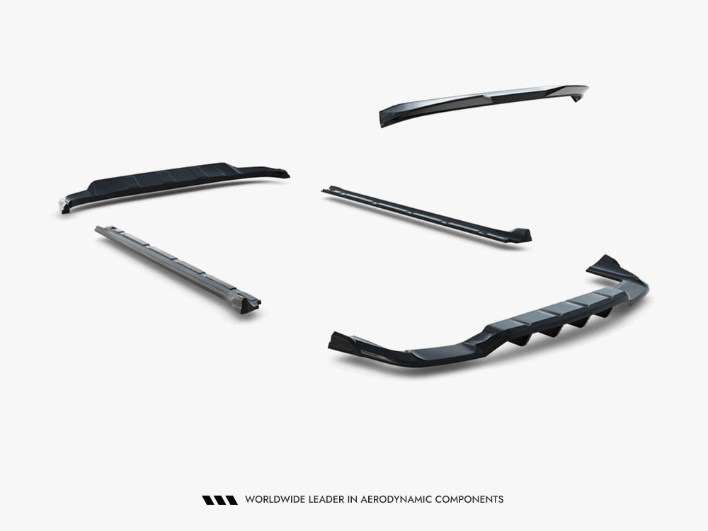 Full Body Kit compatible with Porsche Cayenne SUV Mk3 Facelift