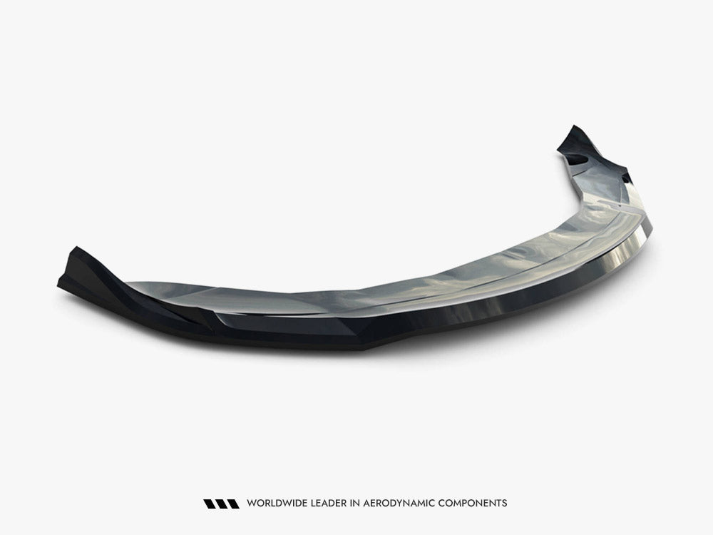 Front Splitter V.2 compatible with Tesla Model S Plaid Mk1 Facelift