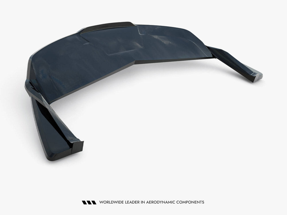 Rear Splitter (Vertical Bars) V.2 compatible with Tesla Model S Plaid Mk1 Facelift