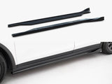 Side Skirts Diffusers V.2 compatible with Tesla Model X Mk1 Facelift