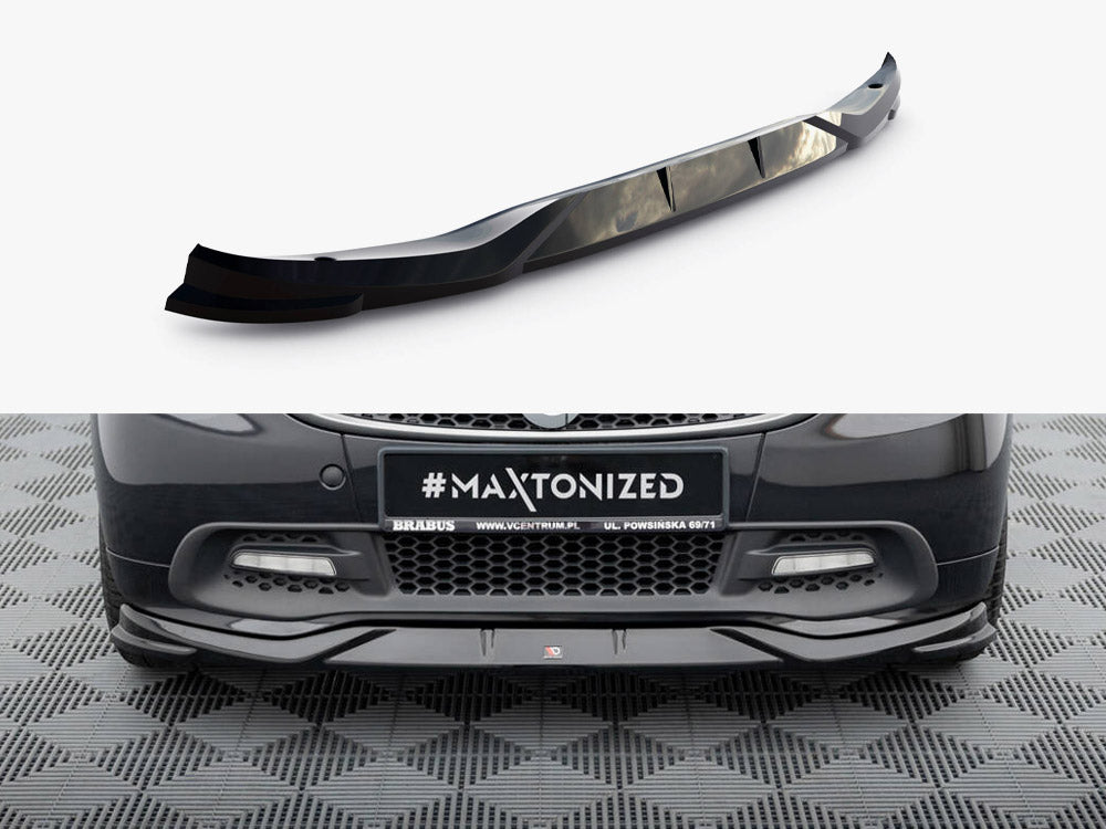 Front Splitter compatible with BRABUS Smart Fortwo C451 Facelift