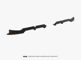 Rear Splitter (Vertical Bars) compatible with BRABUS Smart Fortwo C451 Facelift