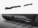 Rear Splitter (Vertical Bars) compatible with BRABUS Smart Fortwo C451 Facelift