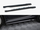 Side Skirts Diffusers compatible with BRABUS Smart Fortwo C451 Facelift