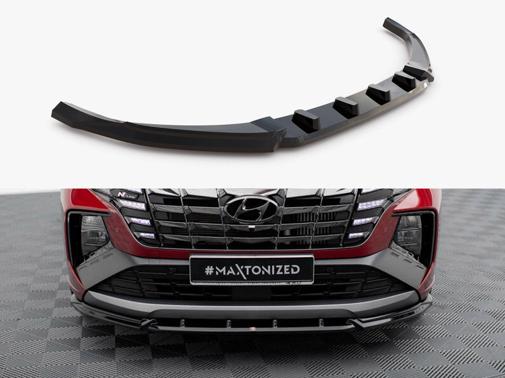 Front Splitter V.2 compatible with Hyundai Tucson N Line Mk4