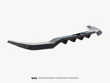 Rear Splitter (Vertical Bars) compatible with Skoda Enyaq Coupe iV RS