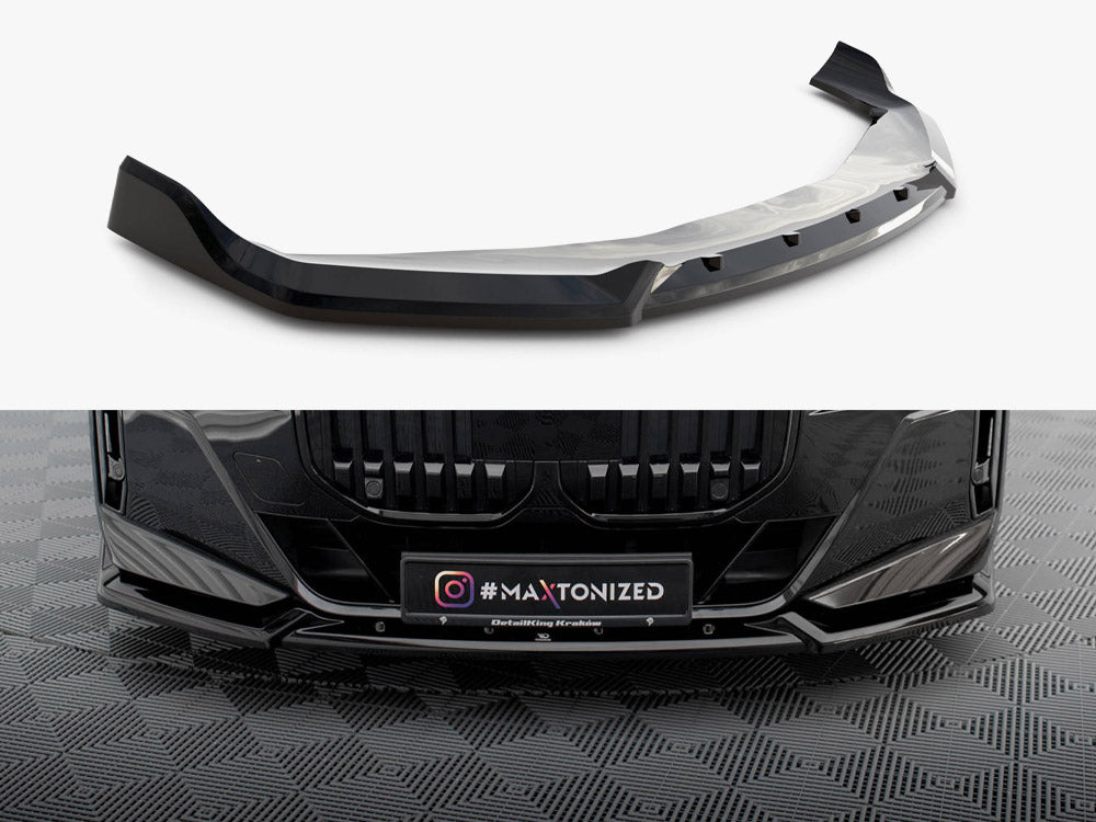 Front Splitter V.2 compatible with BMW 7 M-Pack / M760e / i7 M-Pack G70