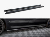 Side Skirt Diffusers V.1 compatible with BMW 740d xDrive M-Pack / 740i xDrive M-Pack G70