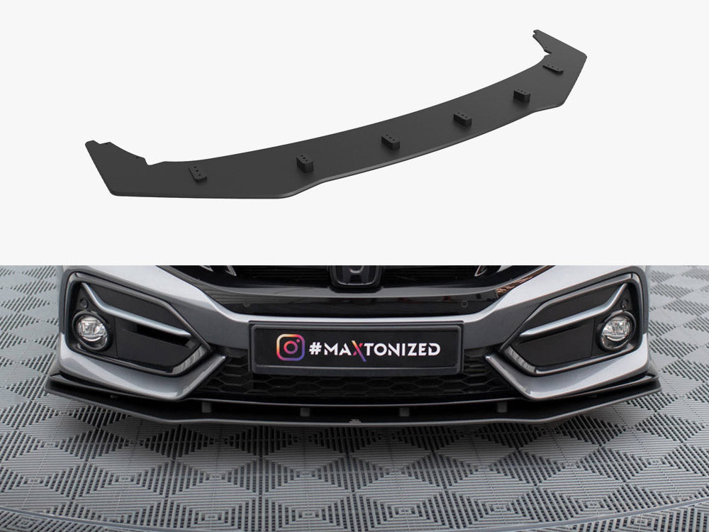Street PRO Front Splitter compatible with Honda Civic Sport Mk10