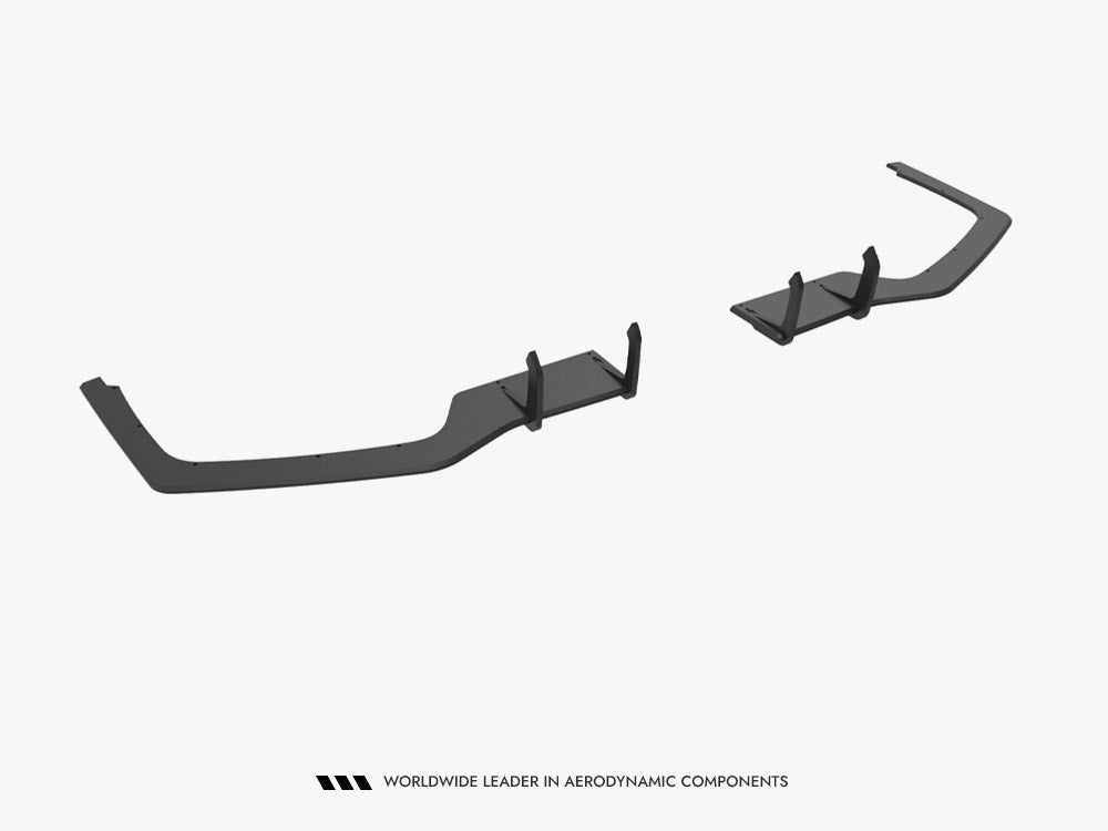 Street PRO Rear Side Splitters V.1 compatible with Honda Civic Sport Mk10 Facelift