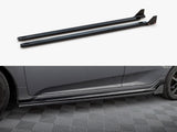 Side Skirts Diffusers + Flaps compatible with Honda Civic Sport Mk10