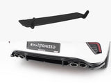 Street PRO Rear Diffuser compatible with Volkswagen T-Roc R Mk1