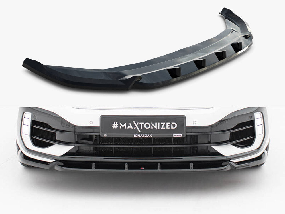 Front Splitter compatible with Volkswagen T-Roc R Mk1