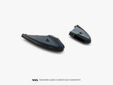 Rear Side Splitters compatible with Volkswagen T-Roc R Mk1