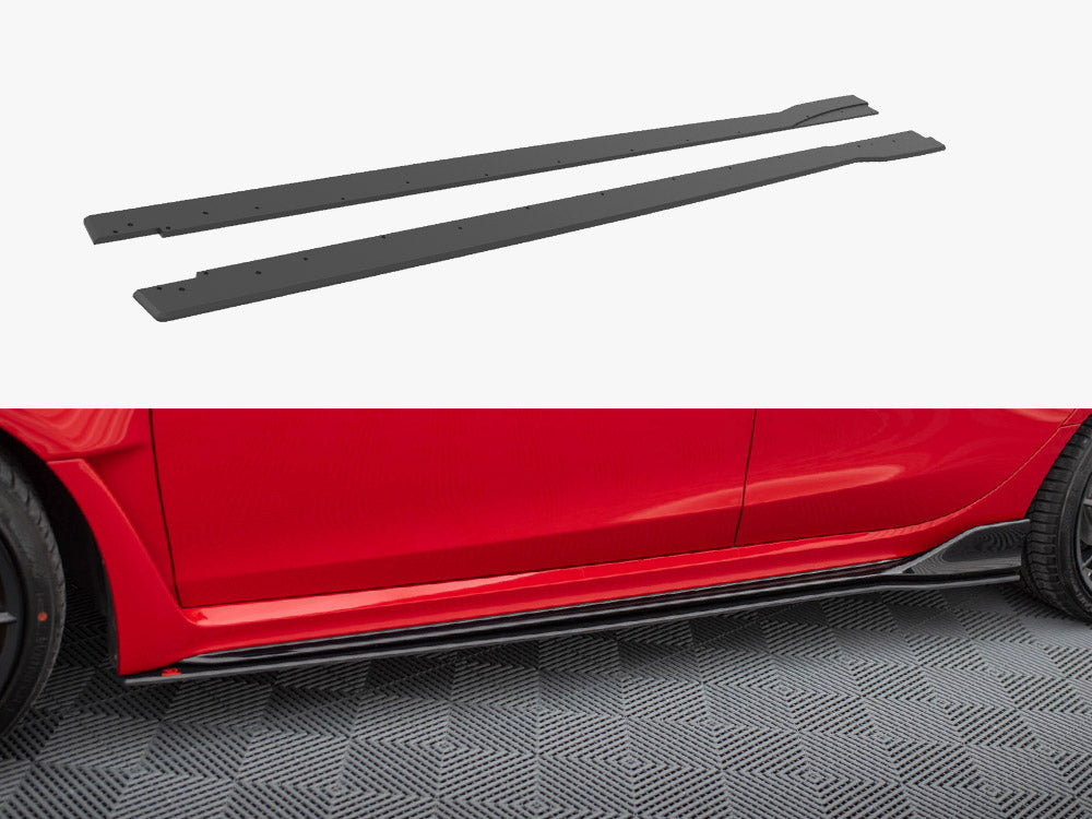 Street PRO Side Skirts Diffusers compatible with Honda Civic Type-R Mk11