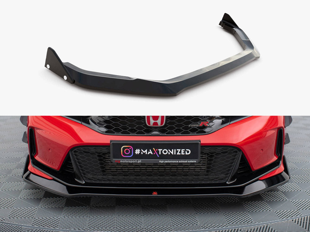 Front Splitter V.1 + Flaps compatible with Honda Civic Type-R Mk11