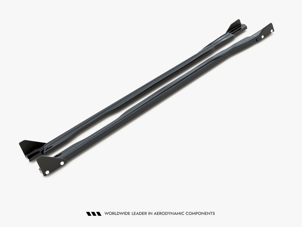 Side Skirts Diffusers V.1 + Flaps compatible with Honda Civic Type-R Mk11