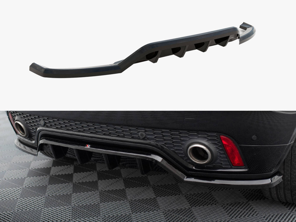 Rear Splitter (Vertical Bars) compatible with Jaguar E-Pace R-Dynamic Mk1