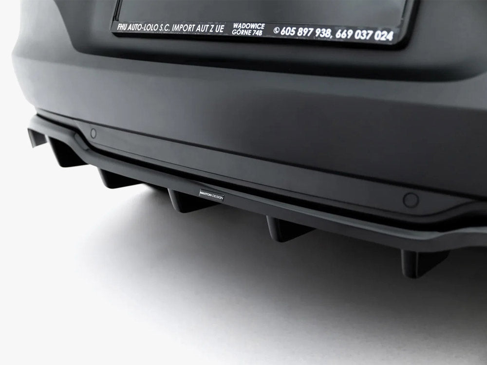 Rear Splitter (Vertical Bars) compatible with Opel Grandland Mk1