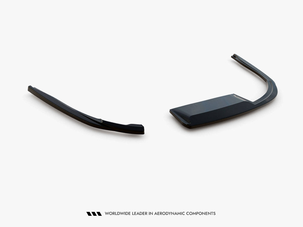 Rear Side Splitters compatible with Jaguar XF R-Sport Mk2