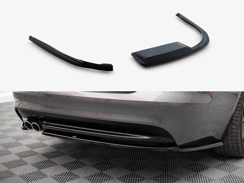 Rear Side Splitters compatible with Jaguar XF R-Sport Mk2