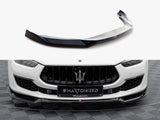 Front Splitter V.1 compatible with Maserati Ghibli Mk3 Facelift