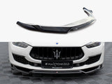 Front Splitter V.2 compatible with Maserati Ghibli Mk3 Facelift