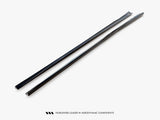 Side Skirts Diffusers compatible with Maserati Ghibli Mk3 Facelift