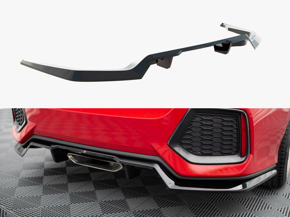 Rear Splitter (Vertical Bars) compatible with Honda Civic Si Mk10