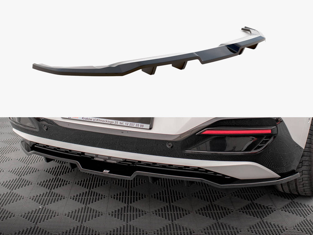 Rear Splitter (Vertical Bars) compatible with Kia EV6 GT-Line Mk1