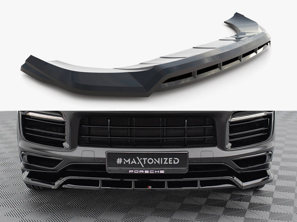 Front Splitter compatible with Porsche Cayenne Sport Design Mk3