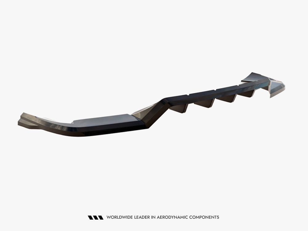 Rear Splitter (Vertical Bars) compatible with Porsche Cayenne Sport Design Mk3